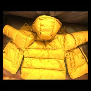 Toddler boy bubble coat